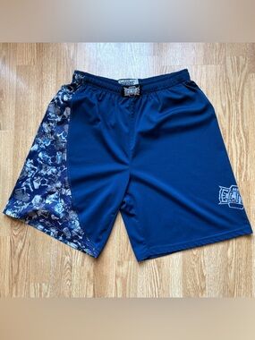 MMA elite basketball shorts navy size M/L